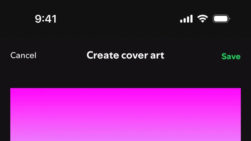 Toolbar — Spotify, Entertainment UI