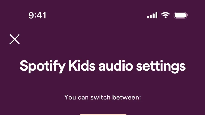 Spotify Kids — Feature Info, Full-Screen Overlay, скриншот 10/105