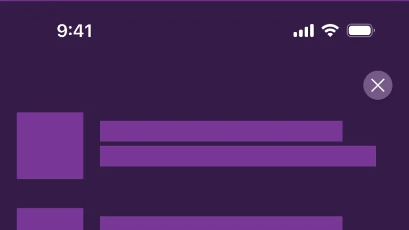 Skeleton — Spotify Kids, Entertainment UI