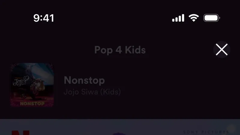 Guided Tour & Tutorial — Spotify Kids, Entertainment UI