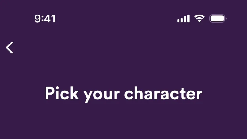 Account Setup — Spotify Kids, Entertainment UI