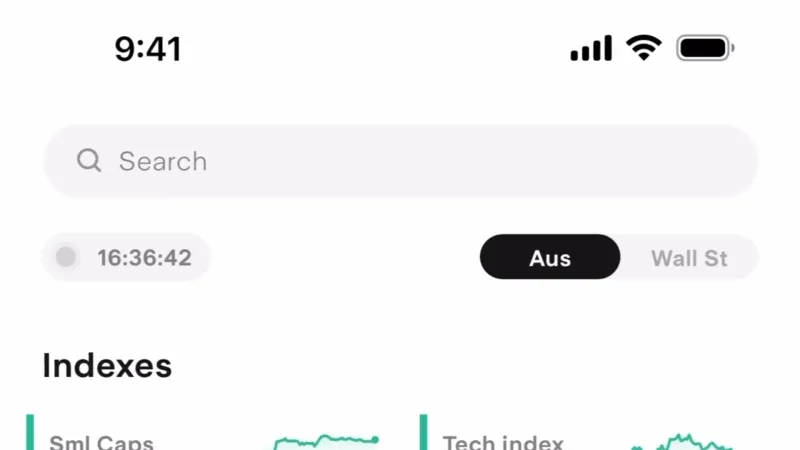 Carousel — Stake, Fintech UI