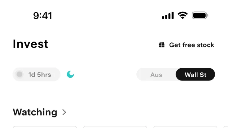 Home — Stake, Fintech UI
