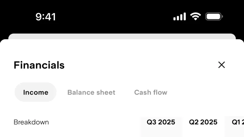 Other Content — Stake, Fintech UI