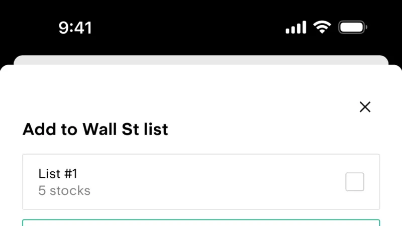 Save — Stake, Fintech UI