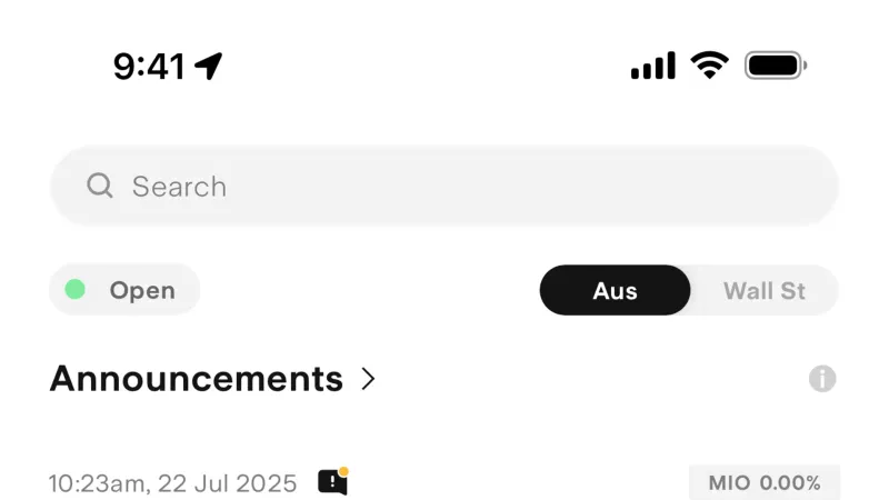 Date & Time — Stake, Fintech UI