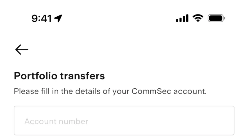 Other Action — Stake, Fintech UI