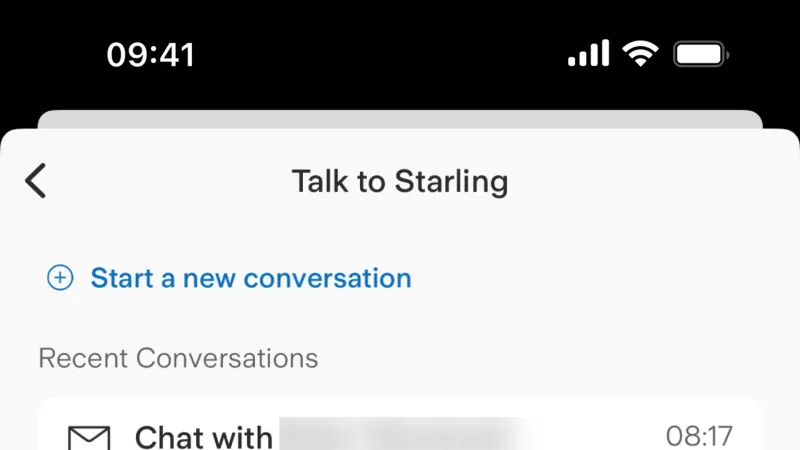 Emails & Messages — Starling Bank, Fintech UI