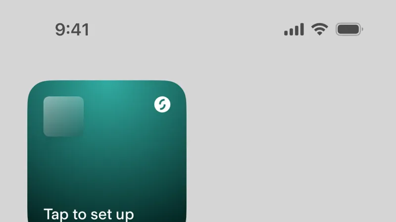 Widgets — Starling Bank, Fintech UI