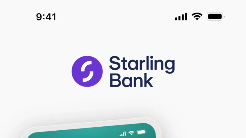 Logo — Starling Bank, Fintech UI
