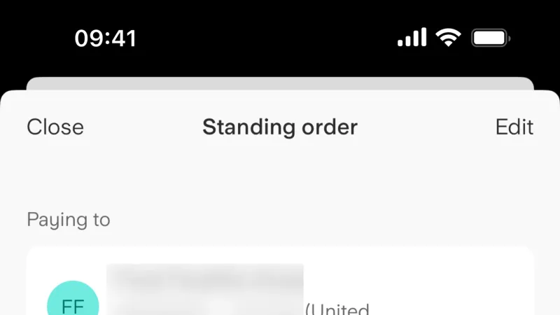 Other Content — Starling Bank, Fintech UI