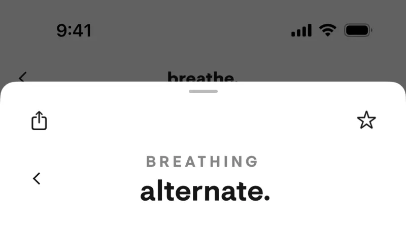 Set — stoic., Health UI