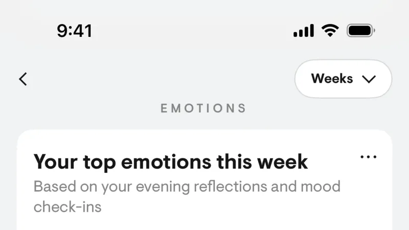 Empty State — stoic., Health UI
