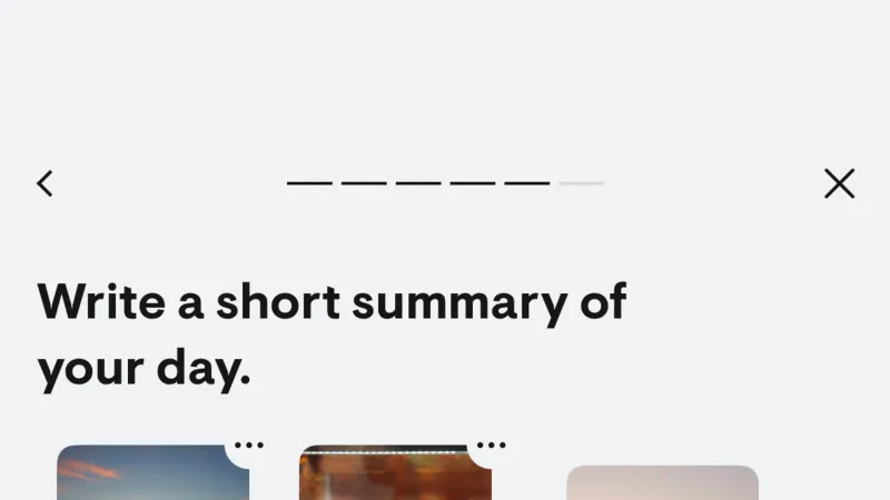 Top Navigation Bar — stoic., Health UI