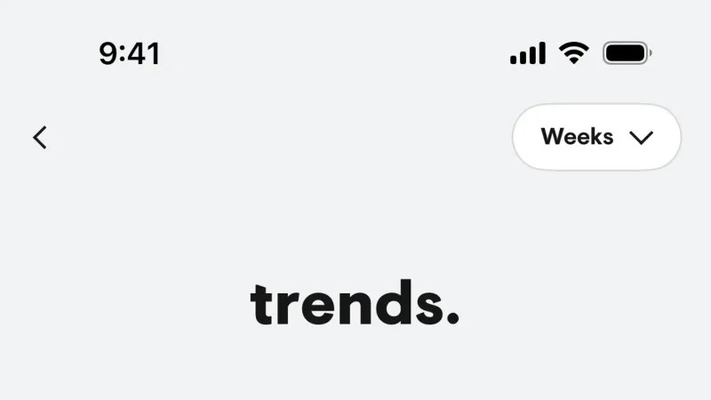 Empty State — stoic., Health UI