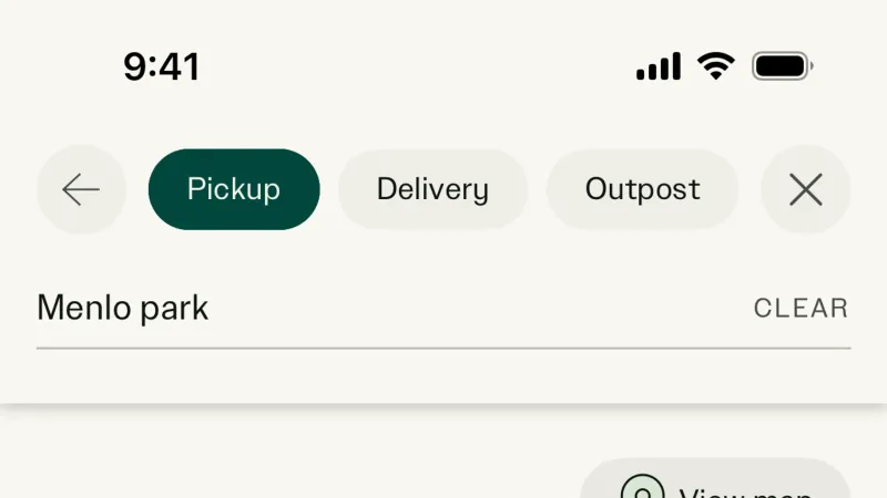 Location & Address — sweetgreen, Food & Drink UI