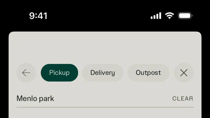 Location & Address — sweetgreen, Food & Drink UI
