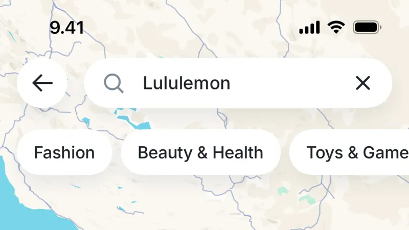 Search Bar — Tabby, Fintech UI