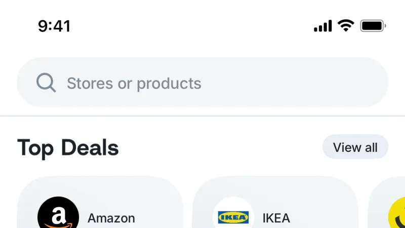 Shop & Storefront — Tabby, Fintech UI