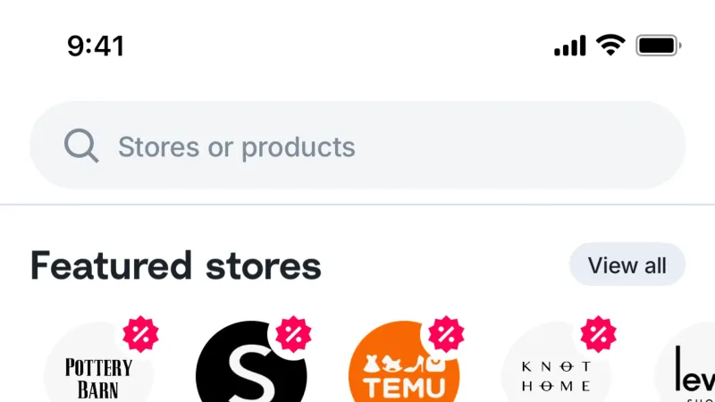 Shop & Storefront — Tabby, Fintech UI