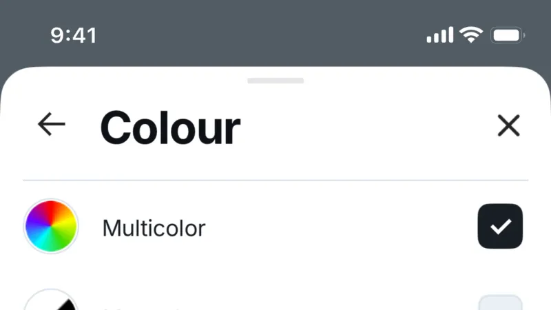 Color Picker — Tabby, Fintech UI