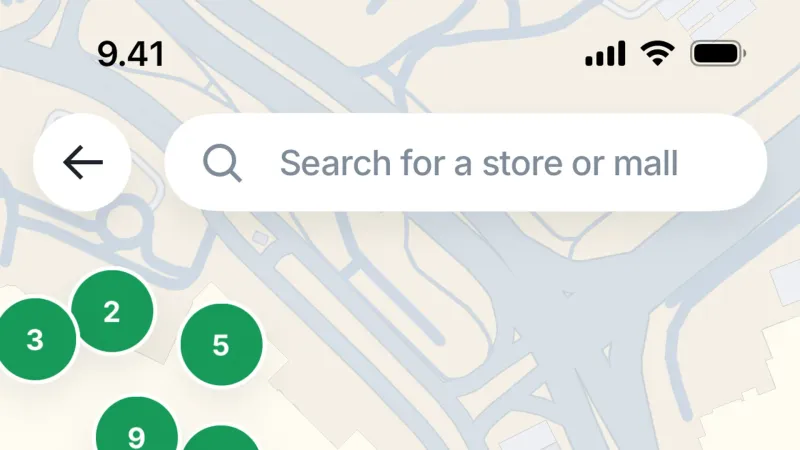 Location & Address — Tabby, Fintech UI