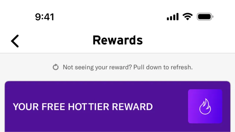 Promotions & Rewards — Taco Bell, Food & Drink UI