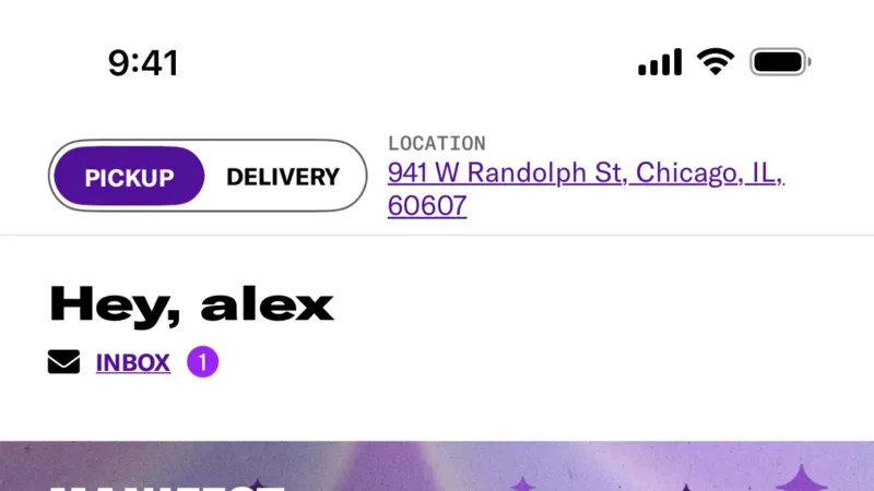 Segmented Control — Taco Bell, Food & Drink UI