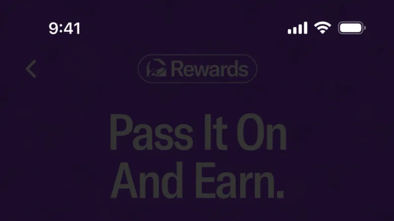 Other Content — Taco Bell, Food & Drink UI