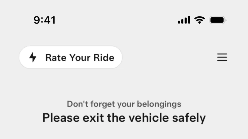 Guided Tour & Tutorial — Tesla Robotaxi, Travel UI