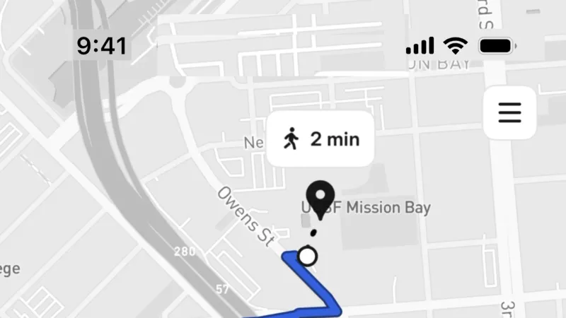 Audio Player — Tesla Robotaxi, Travel UI