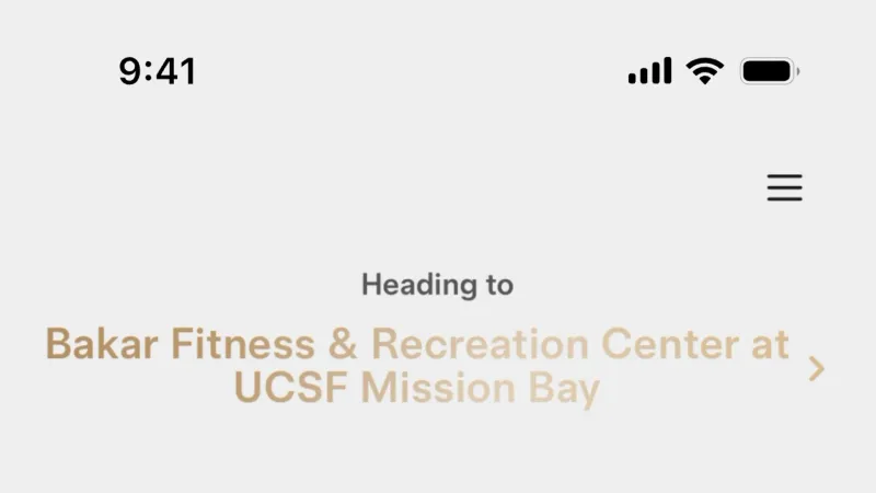 Location & Address — Tesla Robotaxi, Travel UI