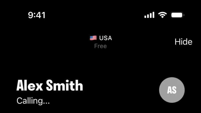 Dark Mode — TextNow, Communication UI