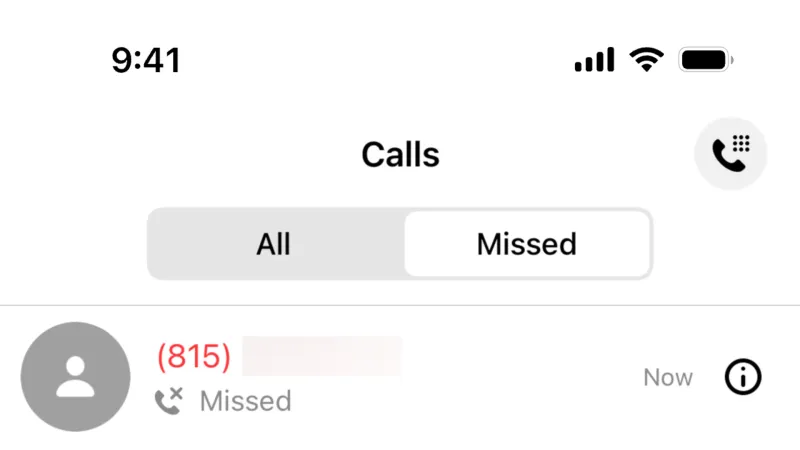 Segmented Control — TextNow, Communication UI