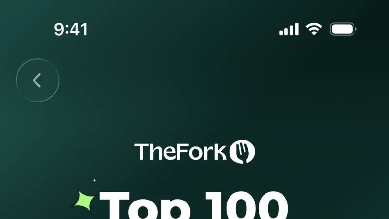 Browse & Discover — TheFork, Food & Drink UI