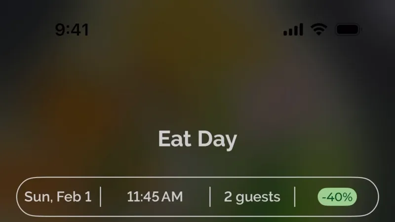 Permission — TheFork, Food & Drink UI