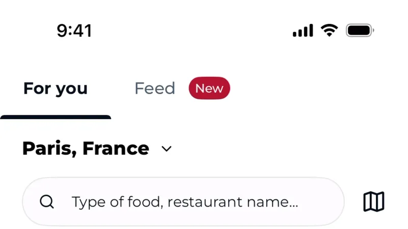 Browse & Discover — TheFork, Food & Drink UI