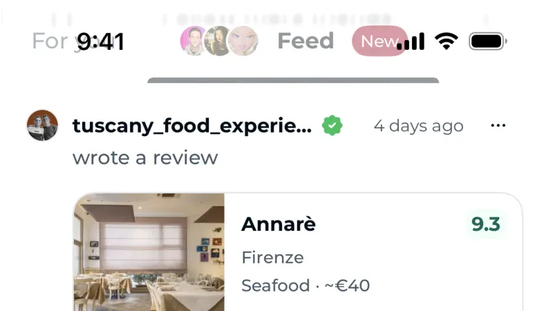 Gallery — TheFork, Food & Drink UI
