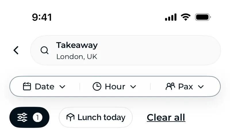 Badge — TheFork, Food & Drink UI