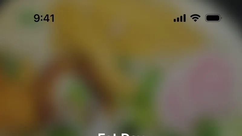 Order Confirmation — TheFork, Food & Drink UI