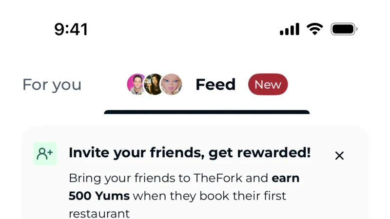 Divider — TheFork, Food & Drink UI