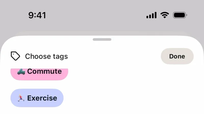 Delete — Tiimo, Productivity UI