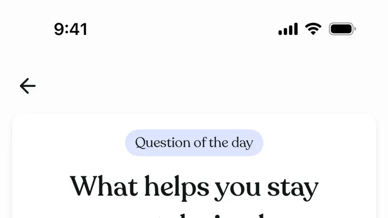 Like & Upvote — Tiimo, Productivity UI