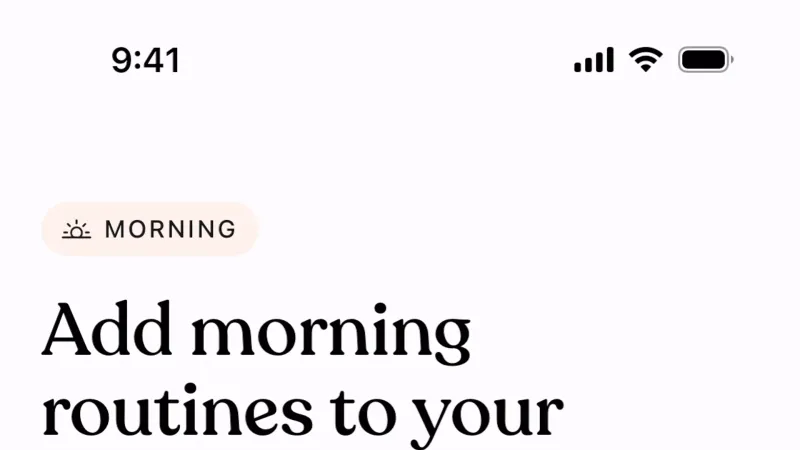 Chip — Tiimo, Productivity UI