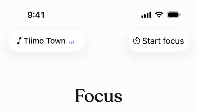 Progress — Tiimo, Productivity UI