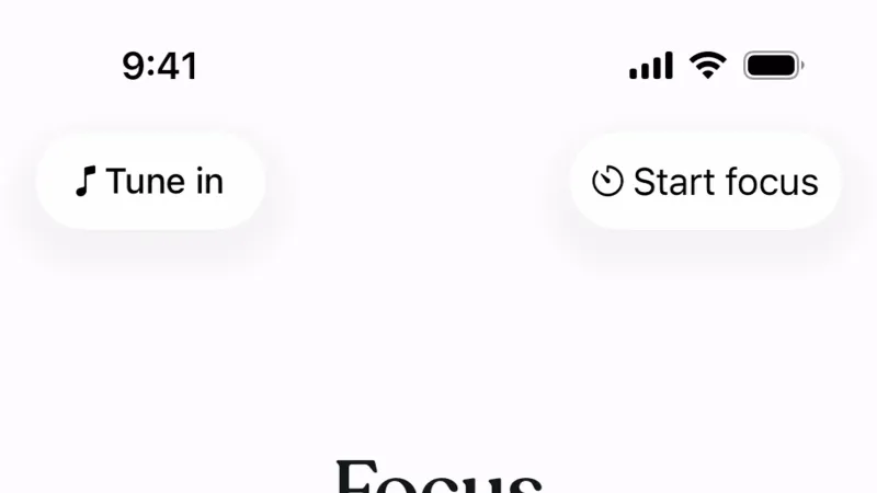 Time Picker — Tiimo, Productivity UI