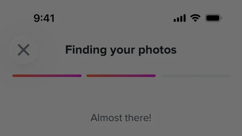 Error — Tinder, Social UI