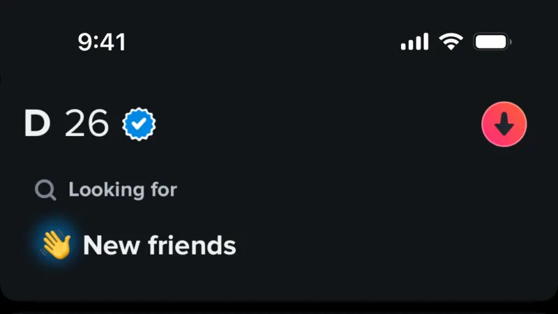 Dark Mode — Tinder, Social UI