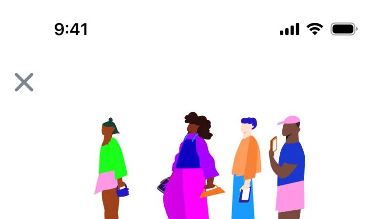 Illustration — Tinder, Social UI
