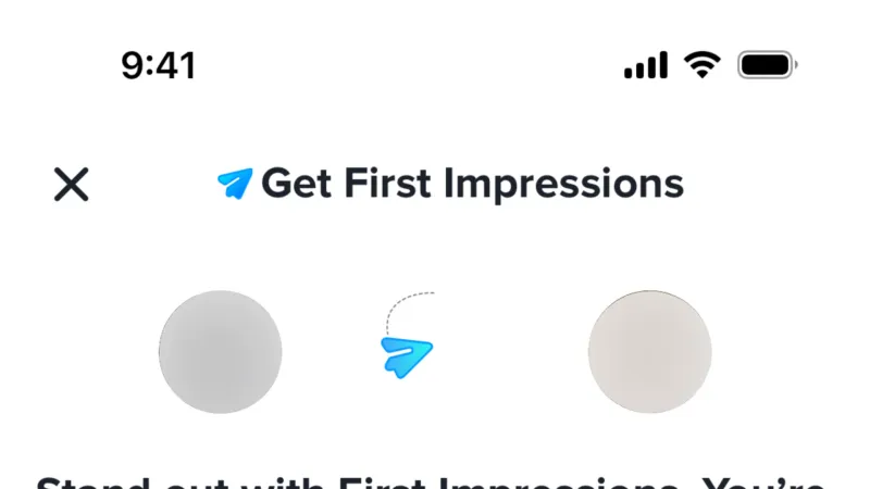 Banner — Tinder, Social UI